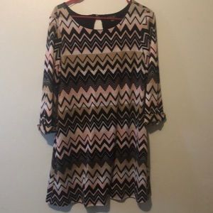 Chevron dress.
